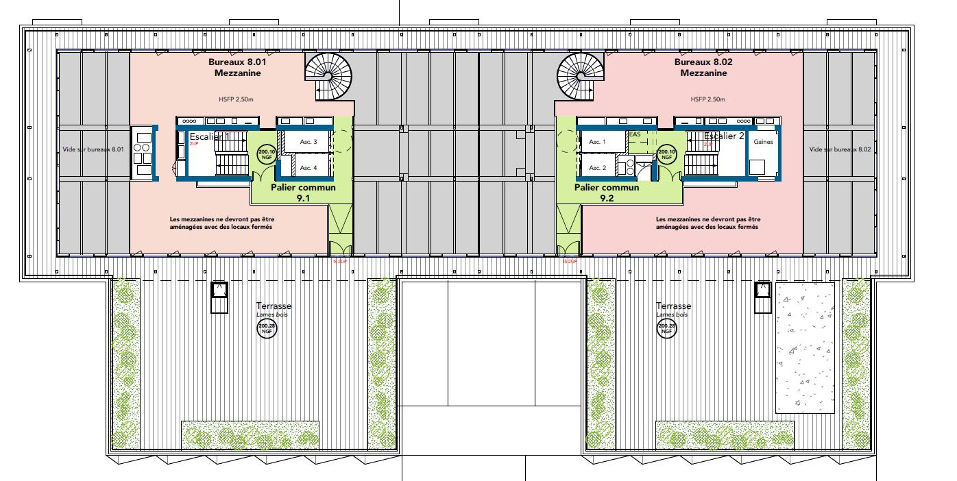 Bureau Lyon 12098m² Location bureau Lyon Rhône OLBUR2110501 46